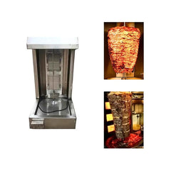 Commercial 15Kg Table Top Gas Shawarma Machine with 2 Burner GLB