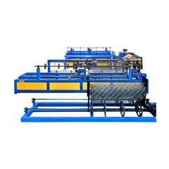 FULLY AUTOMATIC DOUBLE WIRE CHAIN LINK FENCE MACHINE