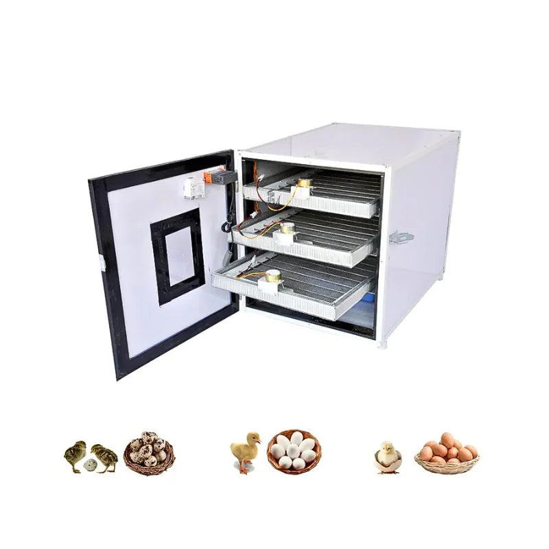 Fully Automatic Egg Incubator – 210 Egg Capacity, 120W Making Machine