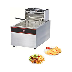 Glazebharat Heavy Duty Indian 18L Single Electric Fat Fryer 3500W